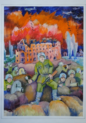 Сталинград в огне. Защитники дома Павлова